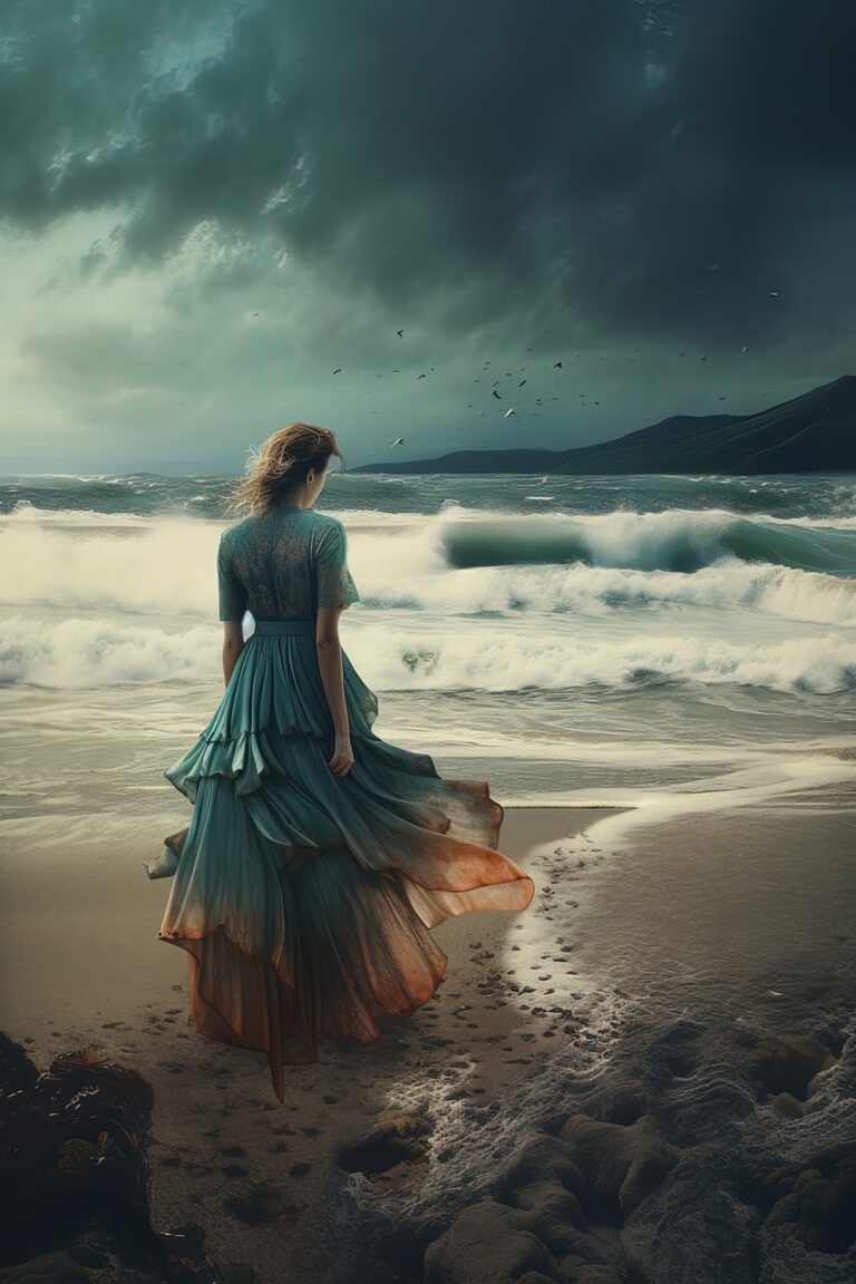 ai generated, woman overboard, literary tale-7979058.jpg